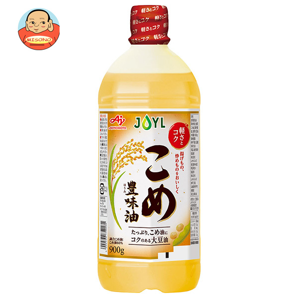 J-オイルミルズ AJINOMOTO こめ豊味油 900g×10本入×(2ケース)｜ 送料無料 こめ油 米油 油 食用油 調味料 大豆油