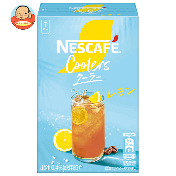 ネスレ日本 ネスカフェ クーラーレモン (6g×7本)×24箱入×(2ケース)｜ 送料無料 嗜好品 スティック インスタント 粉末