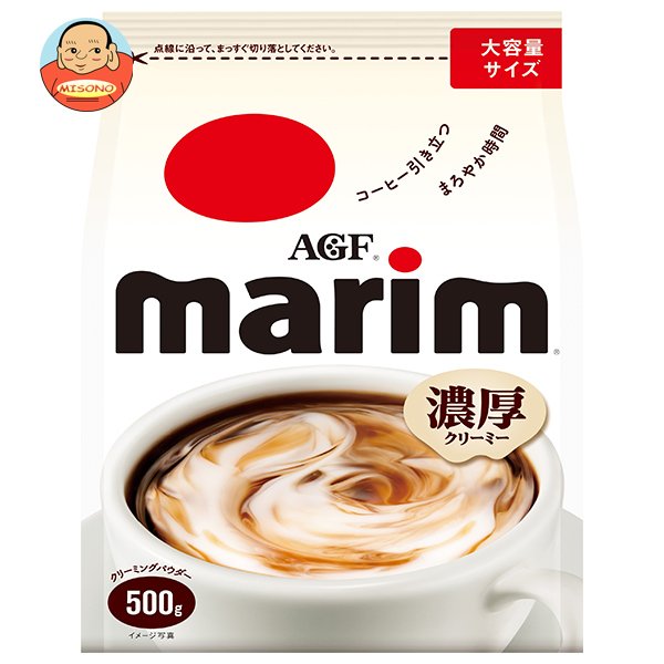 AGF マリーム 500g×12袋入×(2ケース)｜ 送料無料 嗜好品 クリーミングパウダー marim クリーム