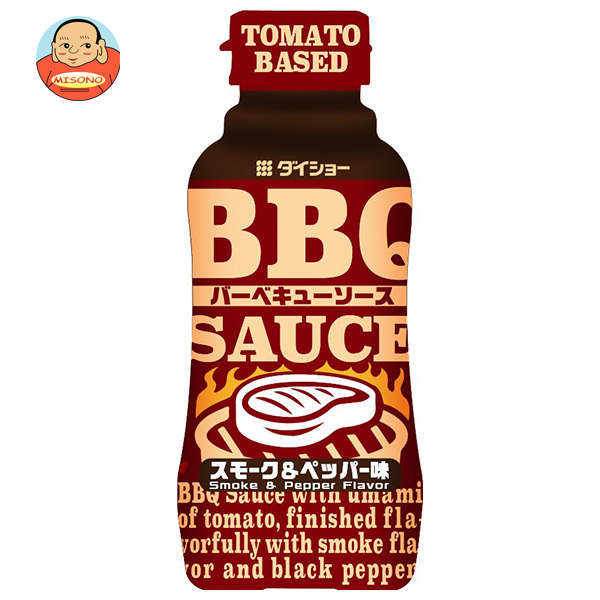 ダイショー BBQソース スモーク&amp;ペッパー味 240g×20本入×(2ケース)｜ 送料無料 一般食品 調味料 たれ ソース