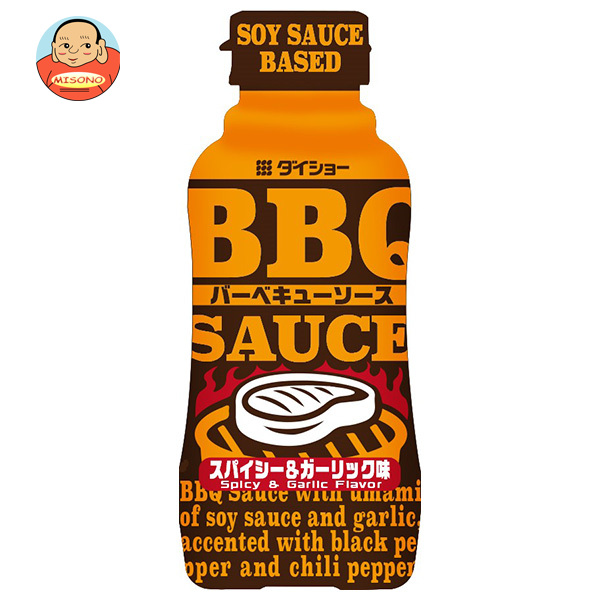 ダイショー BBQソース スパイシー&amp;ガーリック味 240g×20本入×(2ケース)｜ 送料無料 一般食品 調味料 たれ ソース