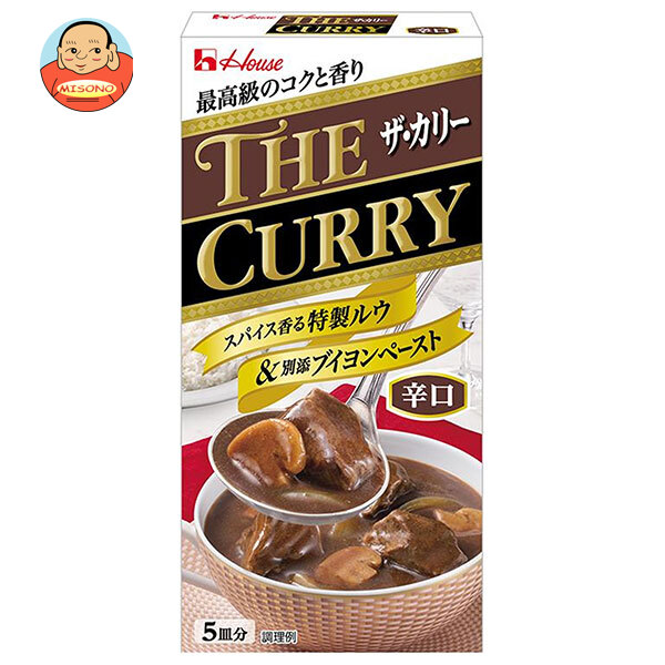 ハウス食品 THE CURRY ザ・カリー 辛口 140g×10個入×(2ケース)｜ 送料無料 調味料、カレー ルウ