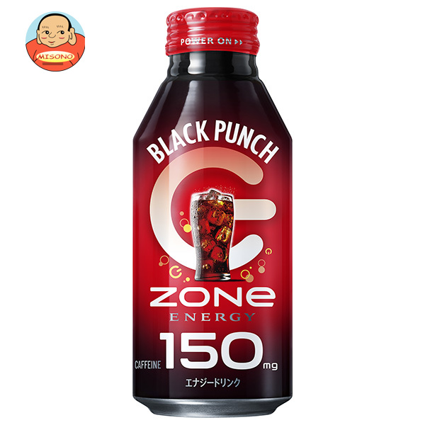 サントリー HYPER ZONe ENERGY(ハイパーゾーンエナジー) BLACK PUNCH 400ml壜缶×24本入×(2入れもの)｜ 貨物輸送無料 活動力ドリンク 炭酸 黒いこと殴り付ける