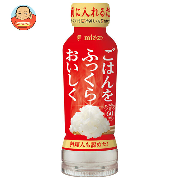 ミツカン ごはんをふっくらおいしく (炊飯改良商品) 190ml×12本入×(2ケース)｜ 送料無料 一般食品 調味料 炊飯 ごはん ふっくら