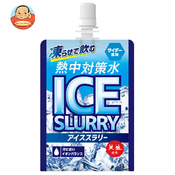 赤穂化成 熱中対策水 アイススラリー サイダー風味 120g×30個入×(2ケース)｜ 送料無料 熱中症対策 アイス スラリー サイダー 塩分 シャーベット ミネラル補給 夏対策