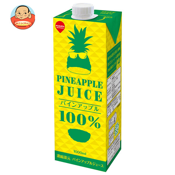 スジャータ 業務用パインアップル 1000ml紙パック×6本入×(2ケース)｜ 送料無料 パインアップル 100% 1l 1L 紙パック 6,286円