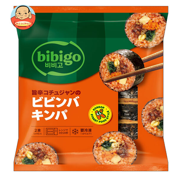 CJジャパン bibigo 旨辛コチュジャンの ビビンバ キンパ 250g×18袋入 冷凍商品｜ 送料無料