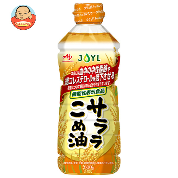J-オイルミルズ AJINOMOTO サララこめ油 600g×10本入×(2ケース)｜ 送料無料 味の素 米油 油 調味料 10,044円