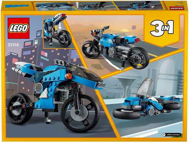 レゴ★クリエイター スーパーバイク 31114（箱無し価格）新品 人気