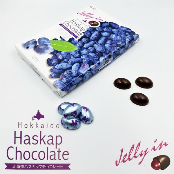 KCC 北海道ハスカップゼリーインチョコ 20個入 5個セット 送料無料 北海道 千歳 お土産 ご当地 ギフト プレゼント 贈り物 バレンタイン ホワイトデー
