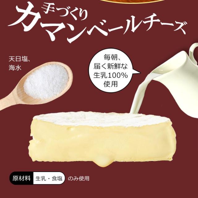 北海道 小林牧場物語 手づくりカマンベールチーズ 135g 5個セット 送料