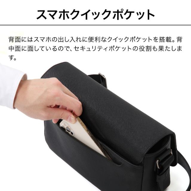 【13個の機能搭載！】 Evoon みがるショルダーバッグレザー 財布機能搭載 iPad11インチ収納可能 本革 レザー ショルダーバッグ メンズ 男性 多機能 多収納 多ポケット 撥水 防傷 防汚 ショルダー 肩掛け 斜めがけ バッグ_6