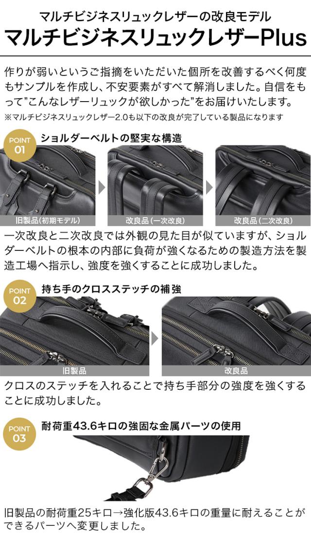 【15個の機能搭載！】 Evoon マルチビジネスリュックレザーPlus 大容量 26L 拡張機能 多機能 多収納 撥水 出張 旅行 通勤 通学 pc パソコン 15.6インチ YKK レザー メンズ ビジネス リュック ビジネスリュック バックパック デイパック リュックサック_1