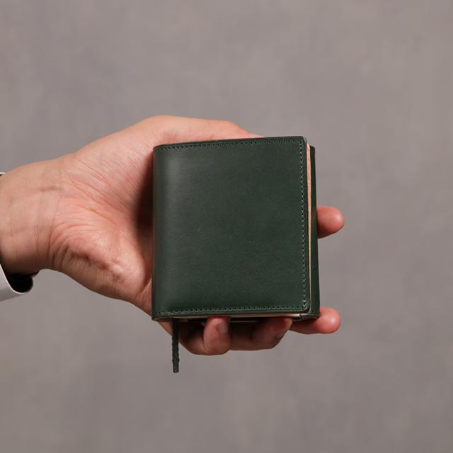 公式 Evoon 二つ折り財布 Vellda Mini メンズ 男性 財布 サイフ ウォレット レザー 本革 ブルガロ ヌメ革 小さめ スマート YKK 人気 おしゃれ 送料無料_13