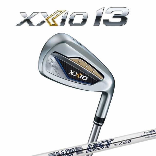 ダンロップ ゼクシオ13 アイアン5本セット(＃6〜9、PW) N.S. PRO 850GH DST for XXIO スチールシャフト ネイビー DUNLOP XXIO 右用 ゴル