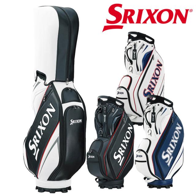 ダンロップ スリクソン キャディバッグ メンズ GGC-S205 レプリカモデル 10型 ゴルフバッグ 2024年モデル DUNLOP SRIXON