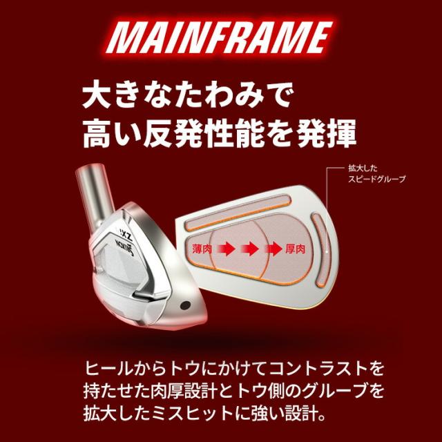 ダンロップ スリクソン ZXi4 単品アイアン(#4、#5、AW、SW) N.S.PRO 950GH neo スチールシャフト メンズ 右用 DUNLOP SRIXON 2025年モデル