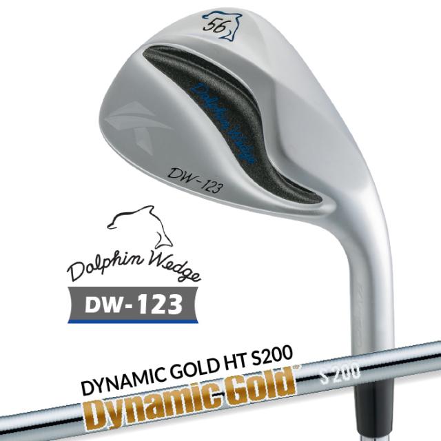 【お早目発送】 キャスコ ドルフィン ウェッジ DW-123 クロムメッキ メンズ 右用 Dynamic Gold HT スチールシャフト ストレートネック Kasco DOLPHIN WEDGE 2023