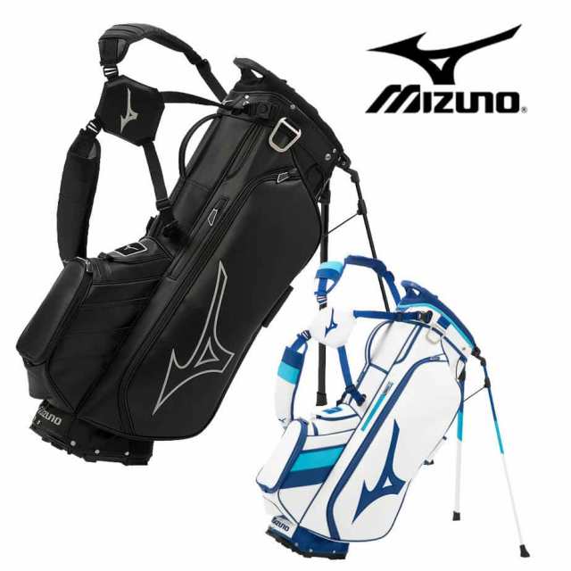 ミズノ Tour Stand Prime キャディバッグ メンズ バイカラー ブラック 10.0型 47インチ対応 3.5kg 6分割 5LJC2224 ゴルフバッグ MIZUNOの通販は