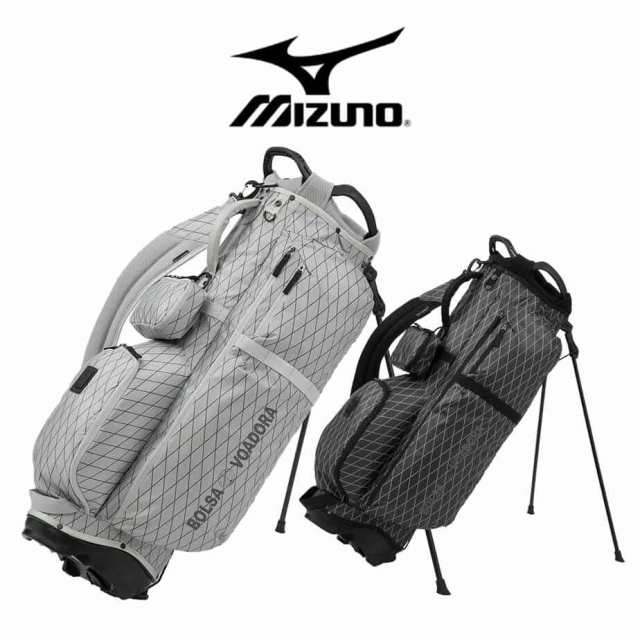 ミズノ BOLSA スタンド キャディバッグ メンズ レディース 5LJC2238 9.5型 5分割 軽量 ゴルフバッグ MIZUNOの通販は 38,610円