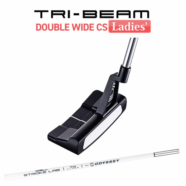 予約商品】オデッセイ TRI-BEAM 2023 ウィメンズ パター DOUBLE WIDE