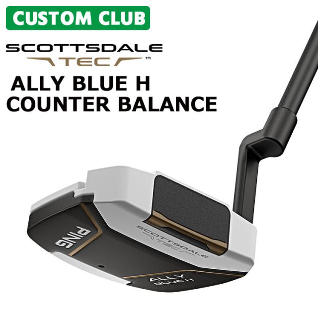 メーカーカスタム ピン SCOTTSDALE TEC スコッツデール テック パター ALLY BLUE H CB アリー ブルー H カウンターバランス メンズ 右用 日本正規品 PING 2026
