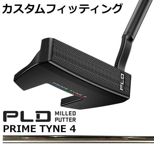 【カスタムフィッティング】PING [ピン] PLD MILLED プライムタイン4 マットブラックパター ステップレス スチールシャフト