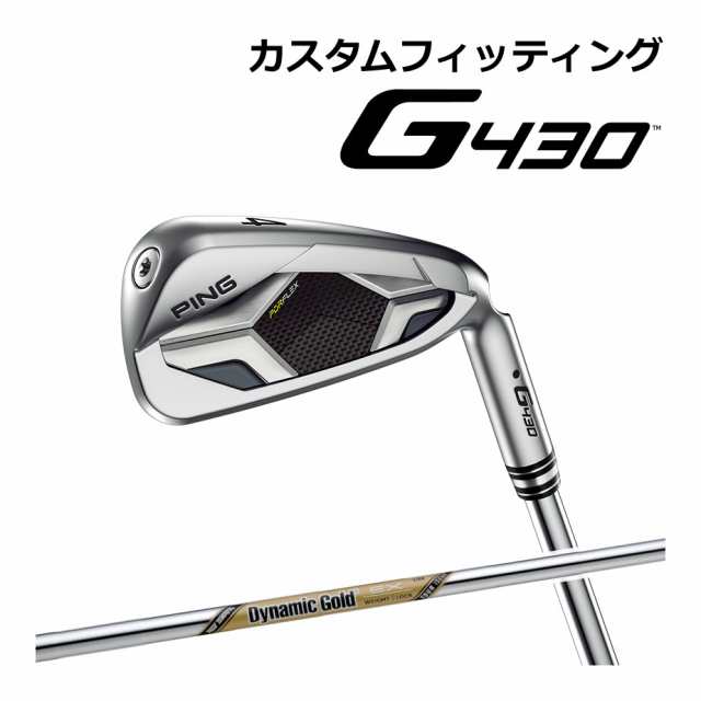 【カスタムフィッティング】 PING [ピン] G430  アイアン 6本セット (I6〜9、PW、45) 右用 Dynamic Gold EX TOUR ISSUE スチールシャフトの通販は