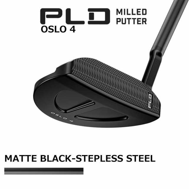 見つけた人ラッキー！ ピン PLD MILLED OSLO 4 MATTE BLACK Putter