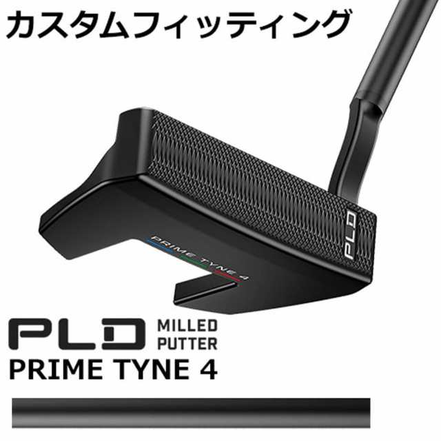 【カスタムフィッティング】PING [ピン] PLD MILLED プライムタイン4 マットブラックパター MATTE BLACK-STEPLESS STEELシャフト