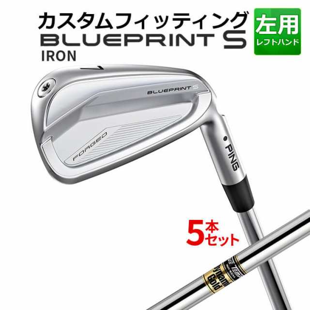 【カスタムフィッティング】ピン BLUEPRINT S 5本セット(6I〜9I、PW) Dynamic Gold スチールシャフト ブループリント S アイアン メンズ