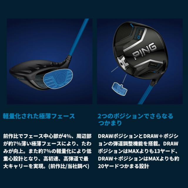 メーカーカスタム ピン G440 SFT ドライバー TOUR AD FI カーボンシャフト メンズ 右用 日本正規品 ゴルフ PING 特注 受注生産_4