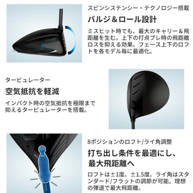 【お早目発送】ピン G440HL MAX マックス ドライバー FUJIKURA SPEEDER NX GREY カーボンシャフト メンズ 右用 日本正規品 ゴルフ PING_7