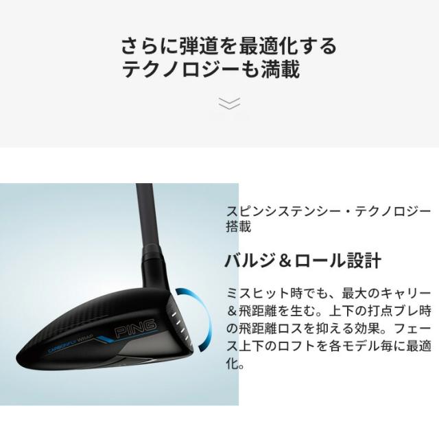 ピン G440HL SFT フェアウェイウッド FUJIKURA SPEEDER NX GREY カーボンシャフト メンズ 右用 日本正規品 ゴルフ PING_6