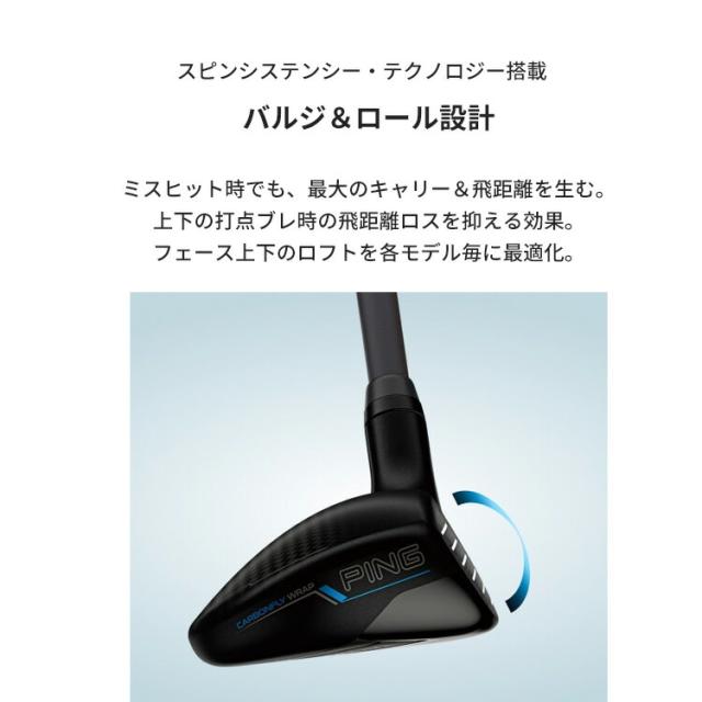 ピン G440HL ハイブリッド FUJIKURA SPEEDER NX GREY カーボンシャフト メンズ 左用 日本正規品 ゴルフ PING_6