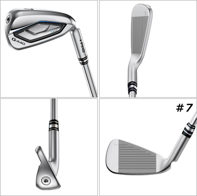 ピン G440 単品 アイアン(#4,#5,#UW,52,56) N.S.PRO MODUS3 TOUR 105 スチールシャフト メンズ 左用 ゴルフ 日本正規品 PING