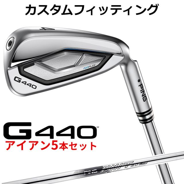 専用はページ カスタムフィッティング】ピン G440 アイアン 5本セット(#6-PW) AWT