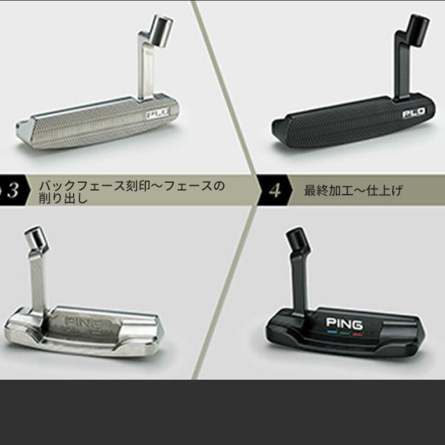 ピン PLD MILLED PUTTER ANSER 4D ステップレススチールシャフト ピーエルディーミルドパター アンサー4D メンズ 左用 日本正規品 ゴルフ PING_6