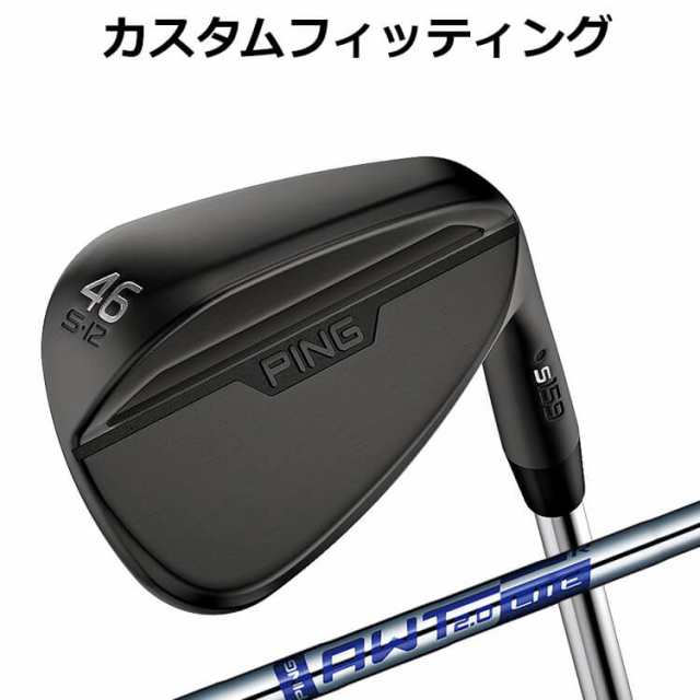 【カスタムフィッティング】ピン S159 MIDNIGHT WEDGE AWT 2.0 LITE スチールシャフト メンズ 右用 ミッドナイト ウェッジ ゴルフ 日本