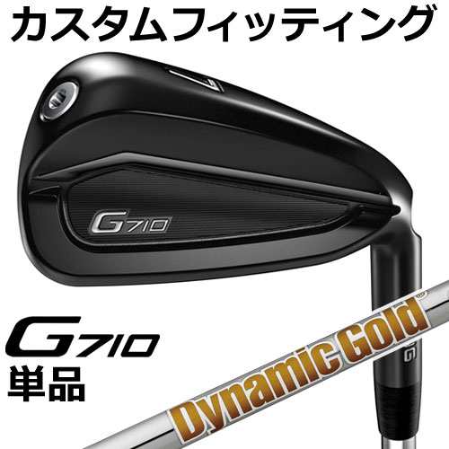 カスタムフィッティング】 PING [ピン] G710 単品アイアン Dynamic