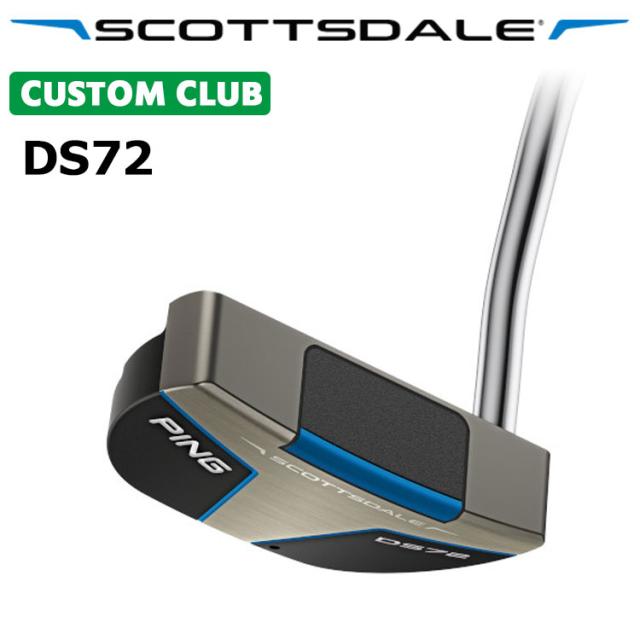 メーカーカスタム ピン SCOTTSDALE スコッツデール DS72 パター ミッドマレット メンズ 右用  ディーエス 72 日本正規品 PING2025モデル やわらかい打感