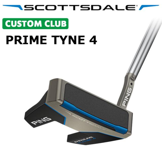 メーカーカスタム ピン SCOTTSDALE スコッツデール PRIME TYNE 4 パター ツノ型 メンズ 右用  プライムタイン4 日本正規品 PING2025モデル やわらかい打感