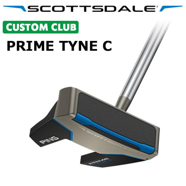 メーカーカスタム ピン SCOTTSDALE スコッツデール PRIME TYNE C パター ツノ型 メンズ 右用  プライム タイン C 日本正規品 PING2025モデル やわらかい打感