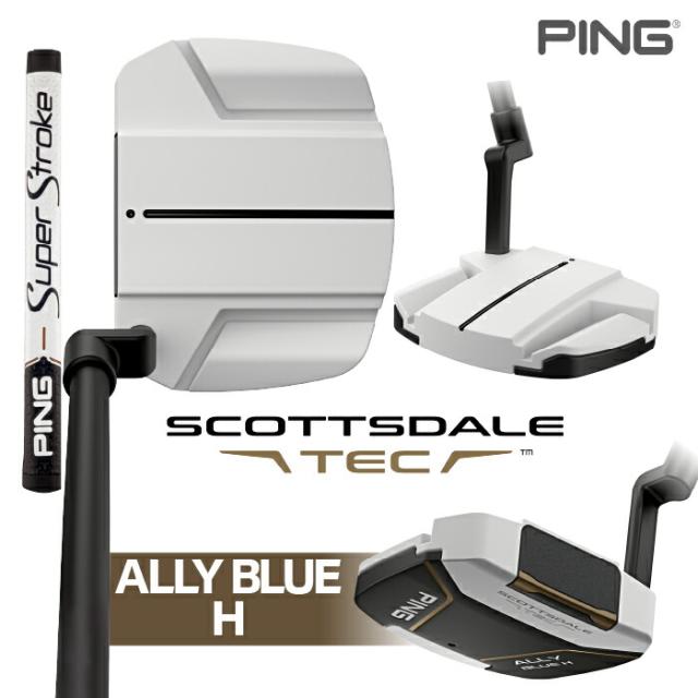 PING SCOTTSDALE TEC ALLY BLUE H ピン パター スコッツデール テック 