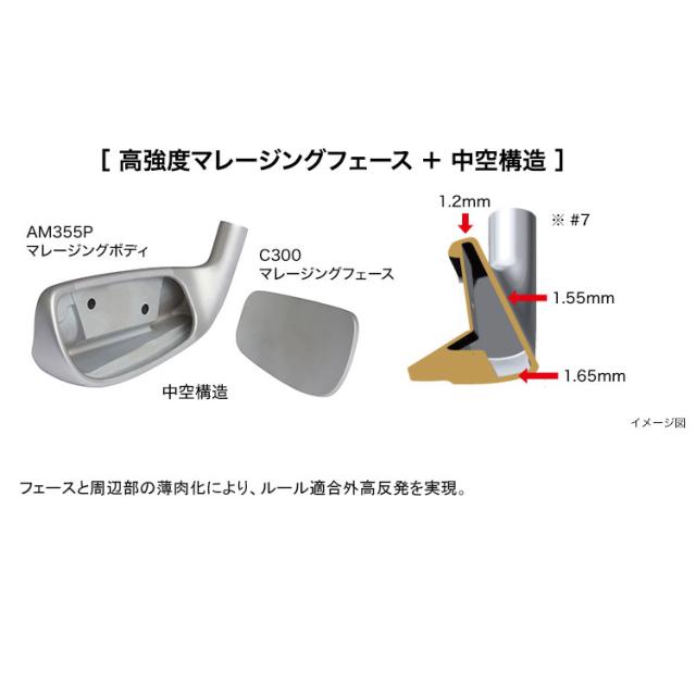 PRGR[プロギア] SUPER egg 単品アイアン (#6,As,S ) レディース 右用 高反発モデル ゴルフクラブ【2024年モデル】_6