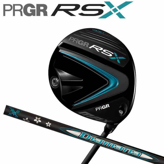 PRGR[プロギア] RS MAX ドライバー Diamana FOR PRGR カーボンシャフトメンズ 右用 ゴルフクラブ【2024年モデル】