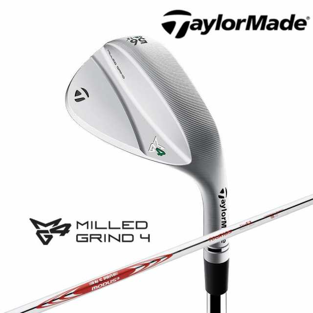 テーラーメイド MILLED GRIND[ミルドグラインド] 4 ウェッジ【クローム】N.S.PRO MODUS3 TOUR 105 スチールシャフト メンズ 右用 ゴルフ の通販は