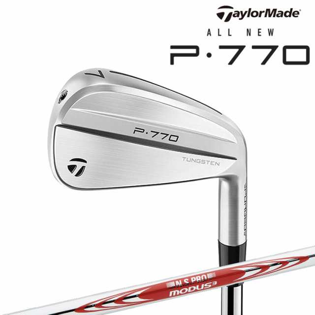 テーラーメイド P770 2024 アイアン 5本セット(#6-PW) N.S.PRO MODUS3 TOUR 105 スチールシャフト メンズ 右用 ゴルフ TaylorMade