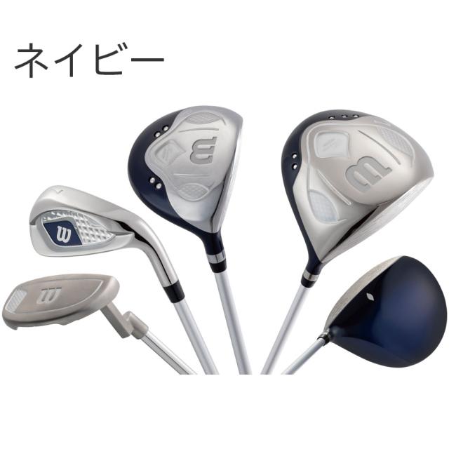 ウィルソン ティアラ ニーノ 6本セット(1W、4W、7I、9I、SW、PT) レディース クラブセット ゴルフ 初心者 ビギナー 2024年モデル WILSON TIARA Niino