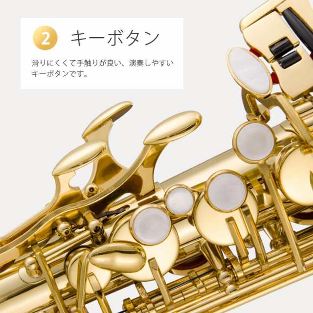 アルトサックス 初心者セット 安い 入門用 E Saxophone 吹奏楽 11点